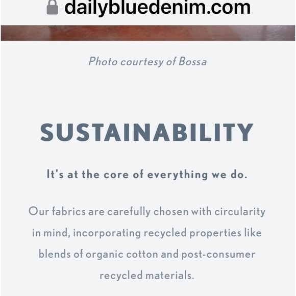 Daily Blue Hype Classic Cropped Jean in Tempest Japanese Rigid Denim Jeans NEW - Picture 12 of 14